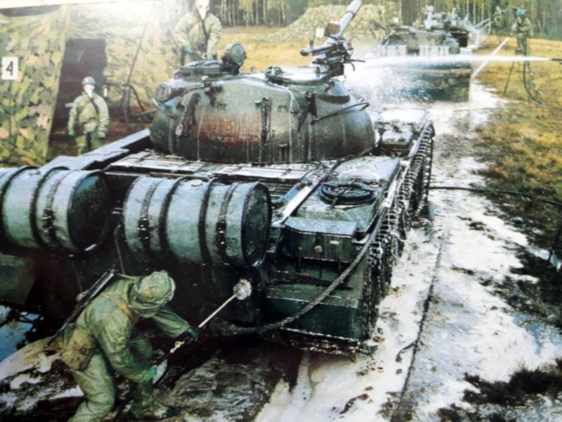 Odkażanie T-55